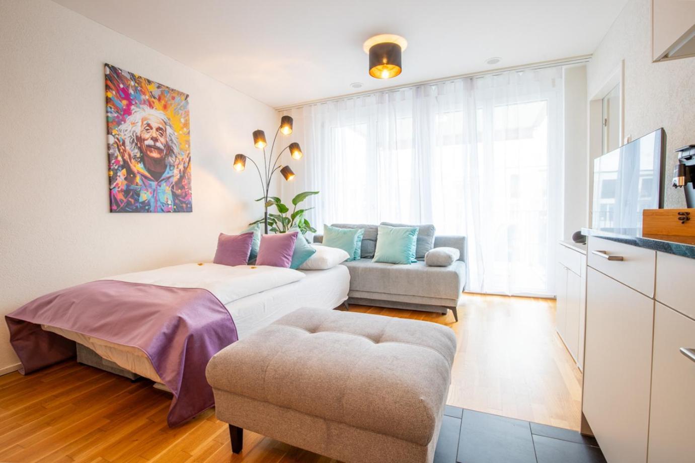 Special Einstein II Apartment Basel, Messe Kleinbasel 10-Star Экстерьер фото