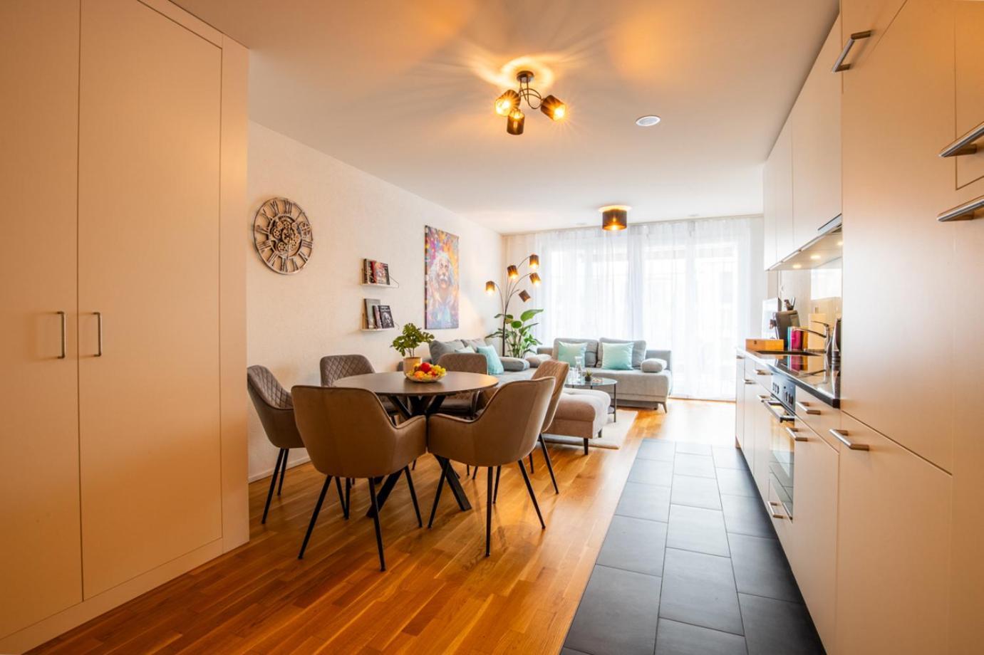 Special Einstein II Apartment Basel, Messe Kleinbasel 10-Star Экстерьер фото